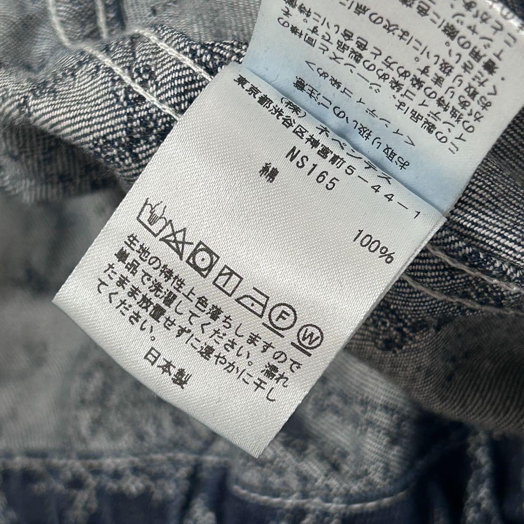 希少✨NEEDLES ペイズリーオールインワン M ネイビー