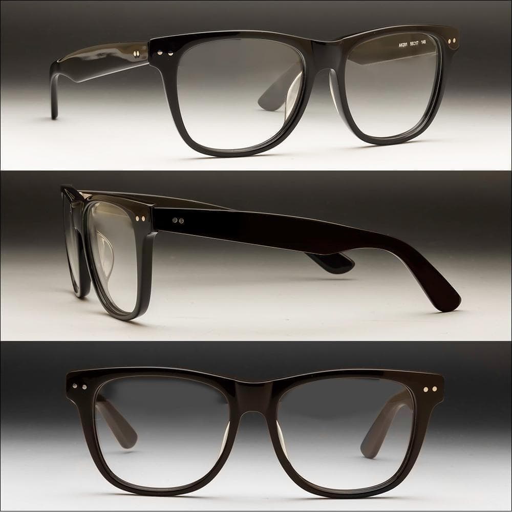 遠近両用メガネ (老眼 +2.00) 鯖江メガネ ヴィンテージ AK201 新品