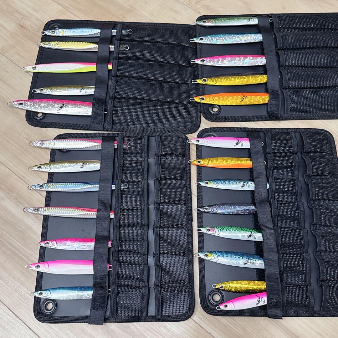 シマノ等　２５本　ジグセット　ルアーバッグ付き