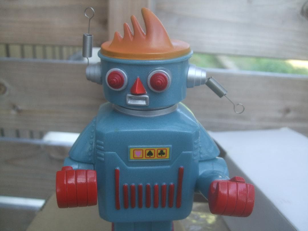 アートネイチャー★販促品ロボット貯金箱★箱付・未使用