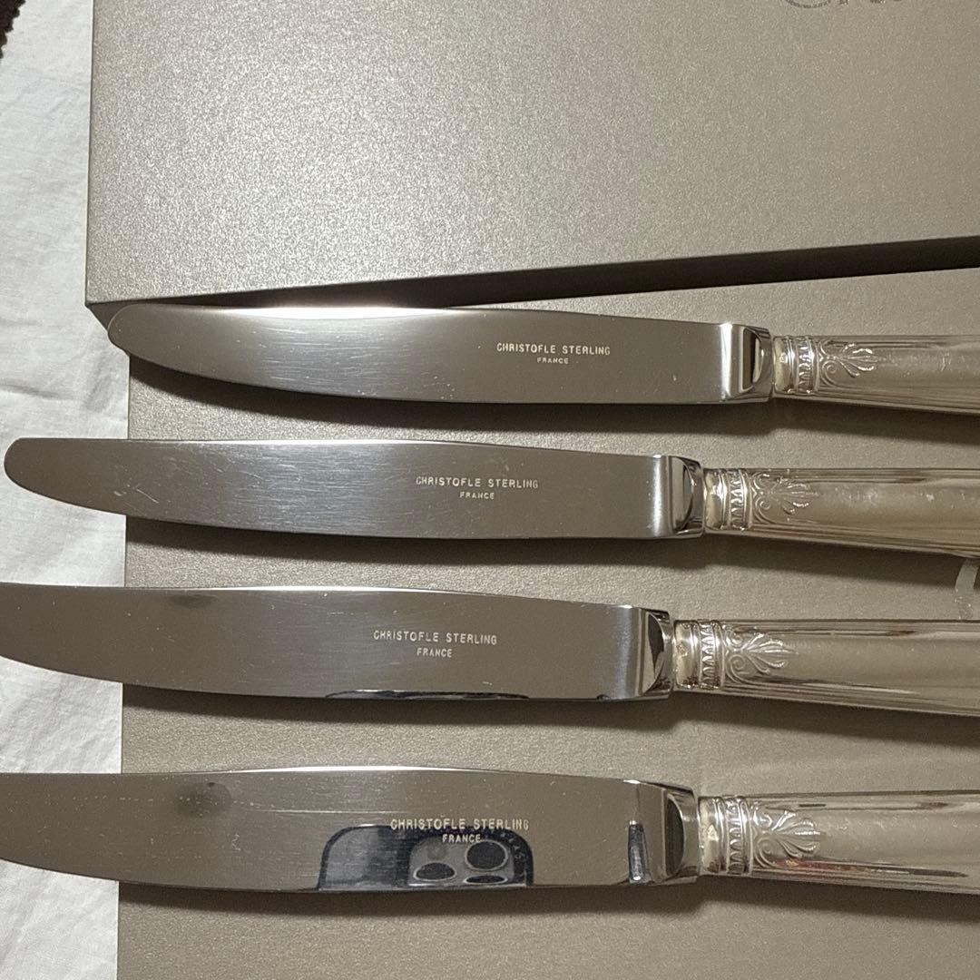 クリストフル スターリングシルバー マルメゾン テーブルサイズ 8点 フォーク
