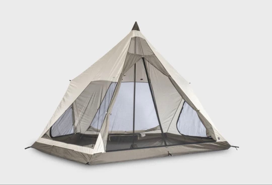 最安値　ゼクーM インナーテント付き ベージュ　グランドシート付き　ゼインアーツ