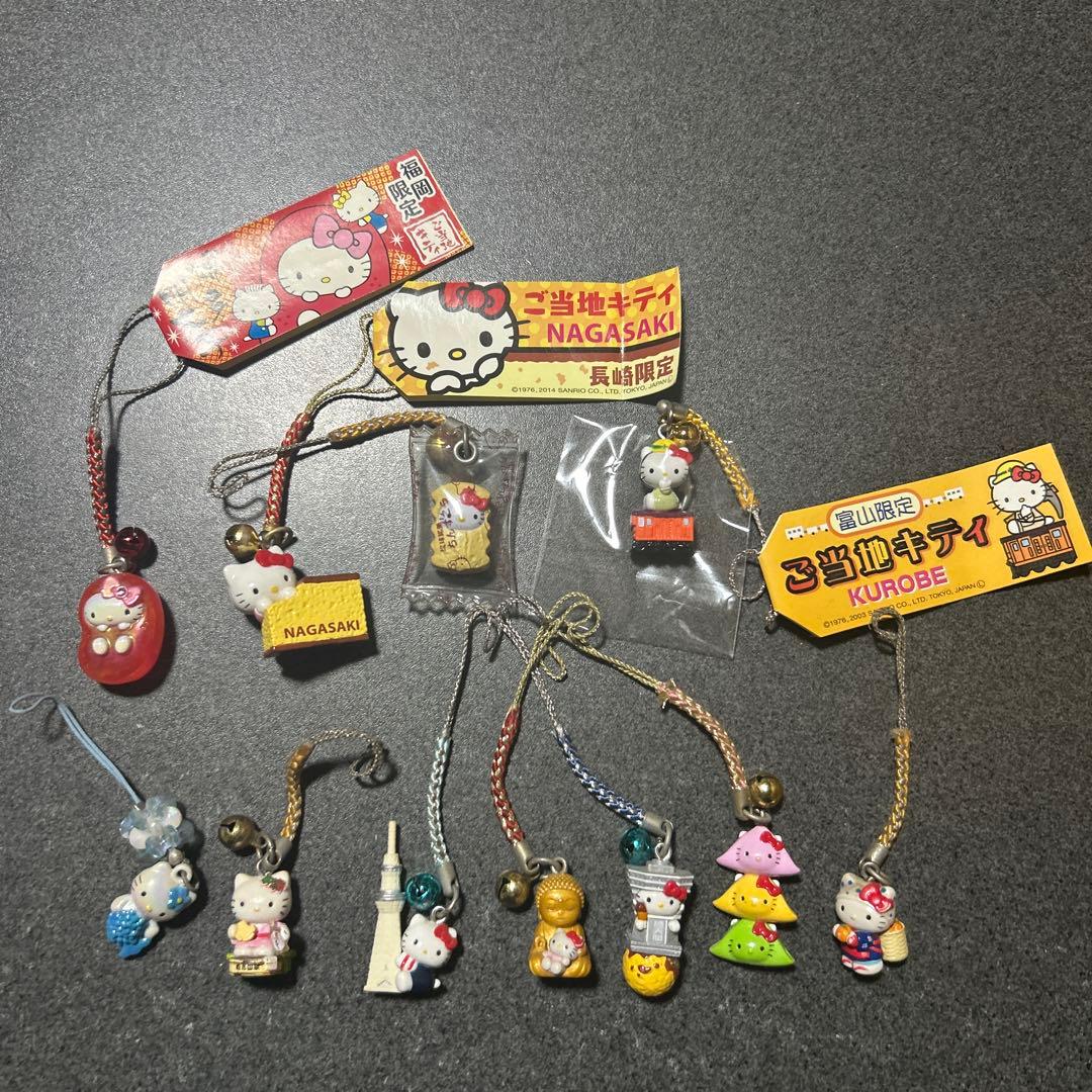 ご当地キティ11点