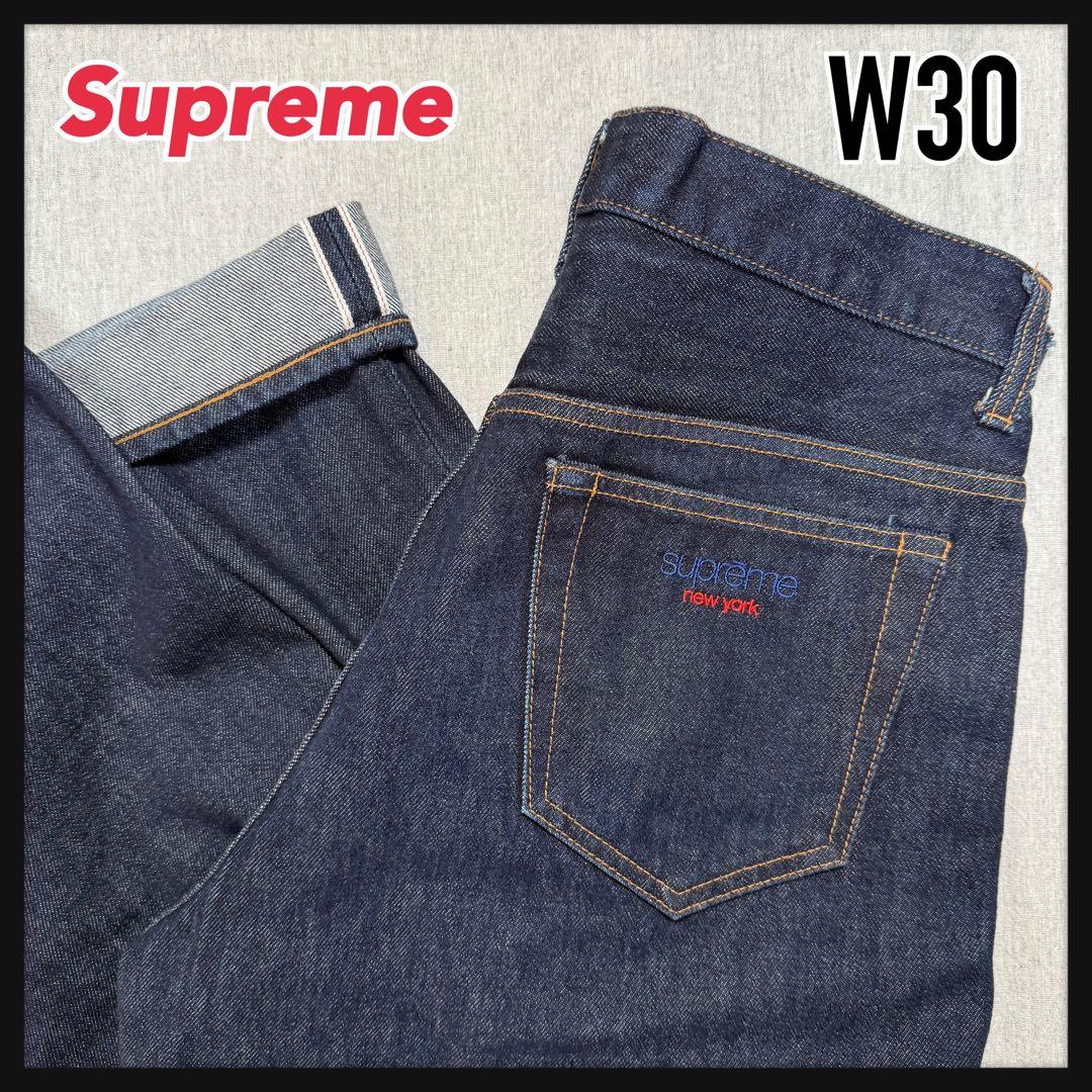 【30】Supreme Rigid Baggy Selvedge Jean 美品
