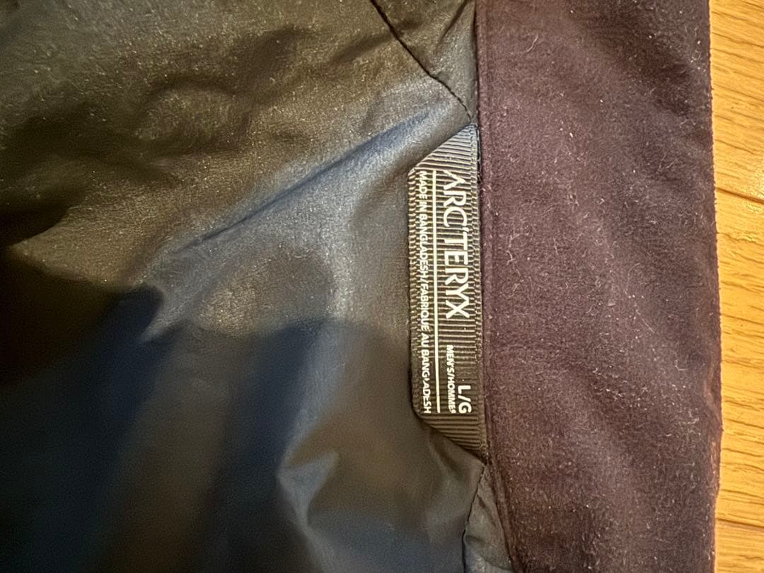 ARC'TERYX Atom Vest M ブラック　Lサイズ