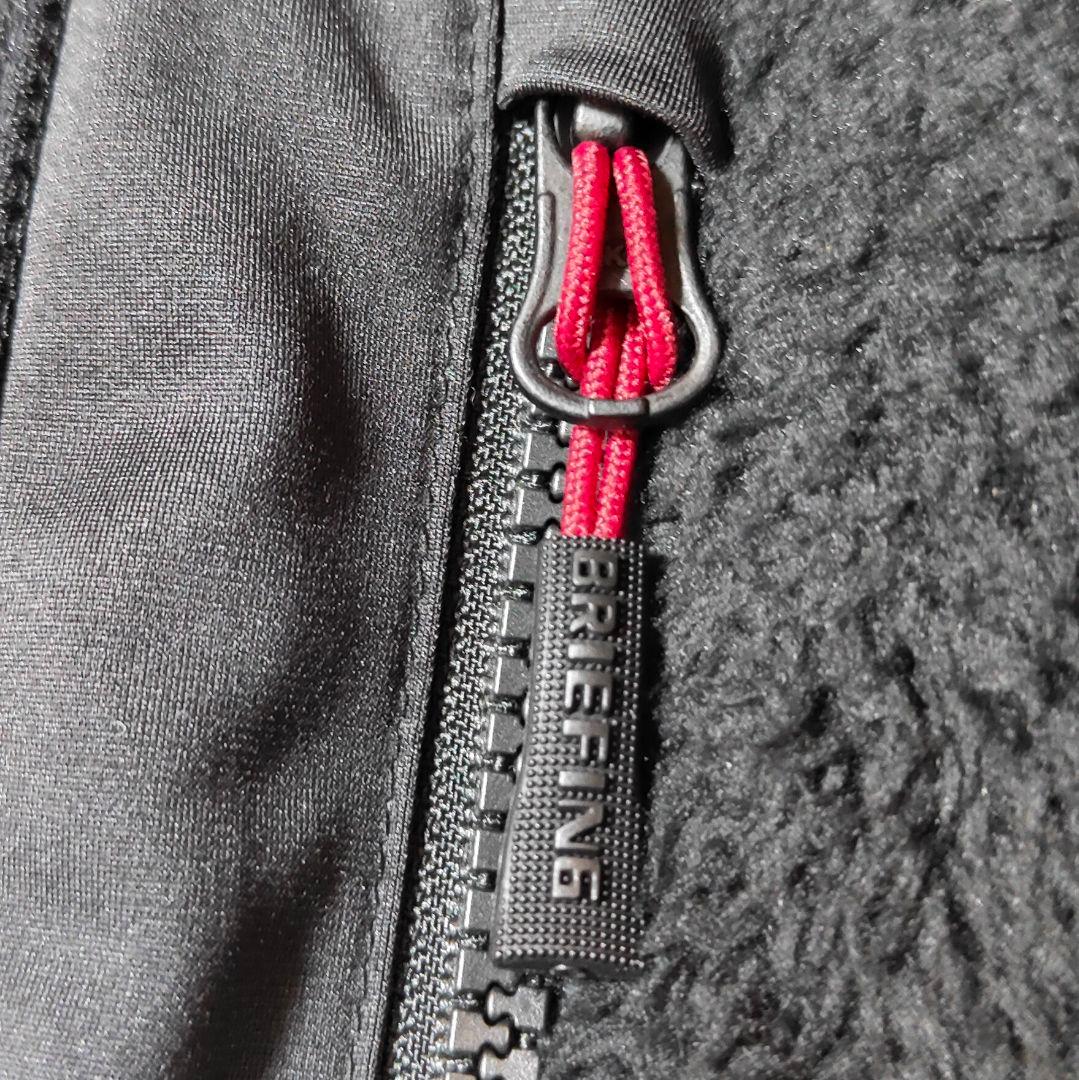 ブリーフィング　ボア　ジップジャケット　黒　ブラック　ゴルフウェアー　Lサイズ