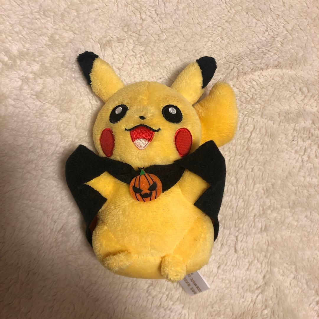 ポケモンセンター　ぬいぐるみ　ドラキュラ　ピカチュウ 2008年製　ハロウィン