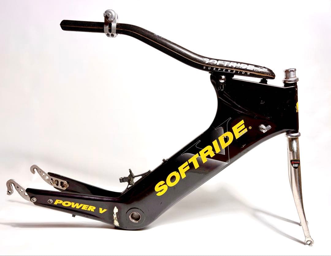 SOFTRIDE POWER V カーボントライアスロンフレーム貴重な700c