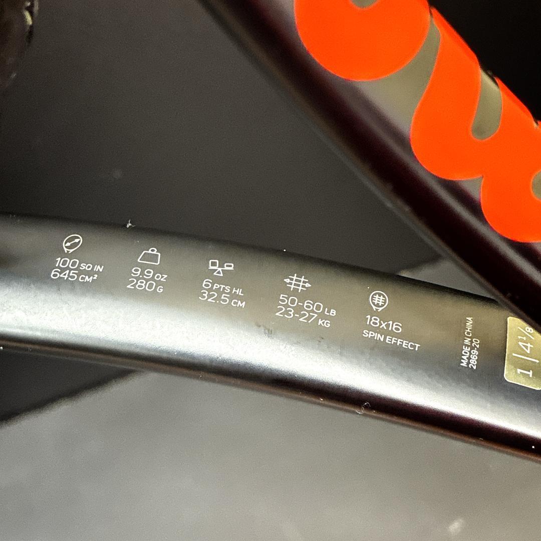 Wilson BURN 100LS V4.0 ウィルソン　硬式テニスラケット