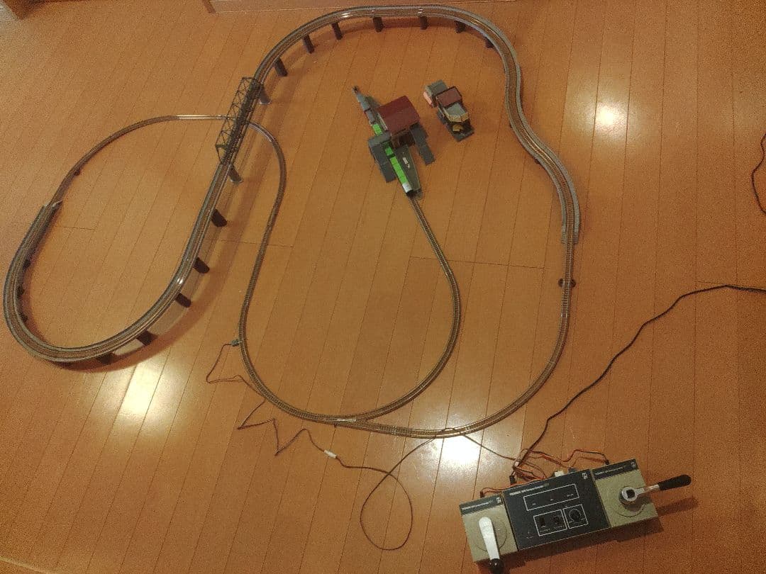 Nゲージ オリジナルスターターセット 立体交差線路+貨物列車+高性能パワーパック