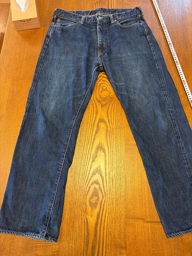 桃太郎ジーンズ 出陣ミドルストレート ジッパーフライ w34