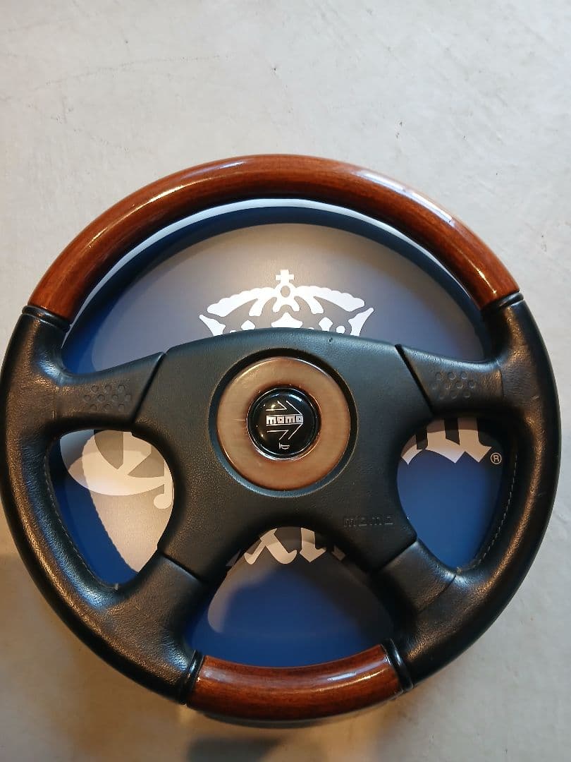 momo ステアリング　オリンピックⅢ　美品当時物