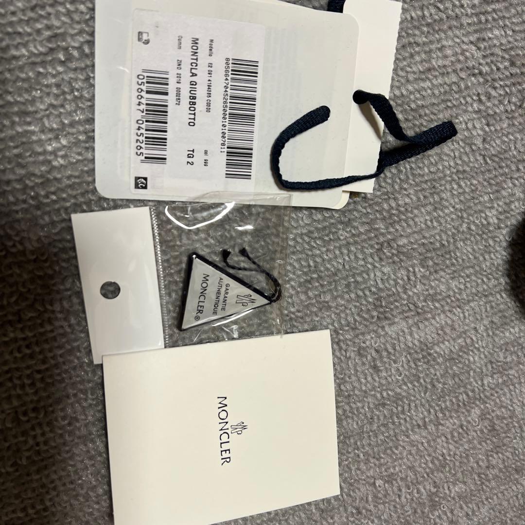 モンクレール モンクラー サイズ2 ブラック ダウンジャケット