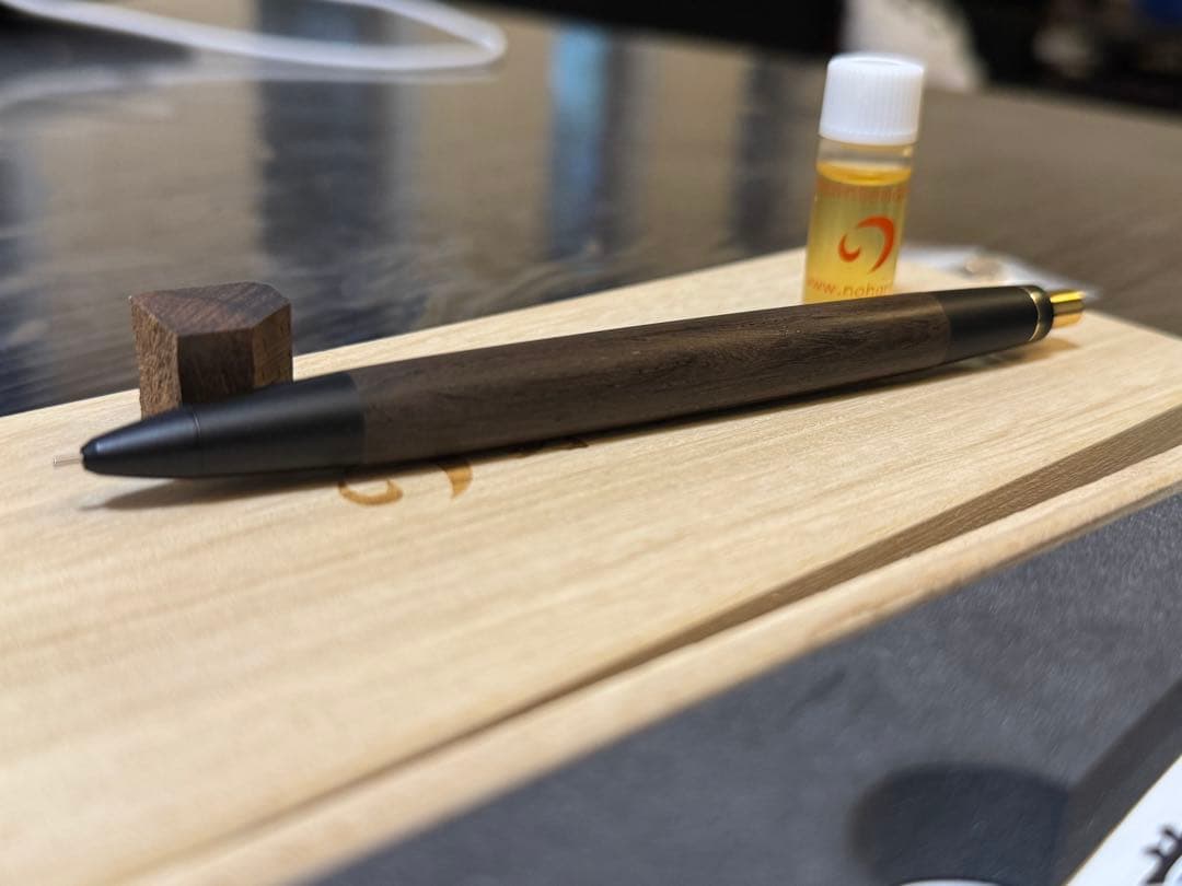 超希少樹種 野原工芸 ハカランダ シャープペンシル　新型　旧型クリップ