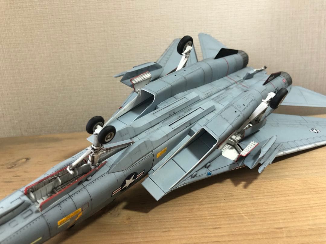 moon。米海軍　F-14A プラモデル