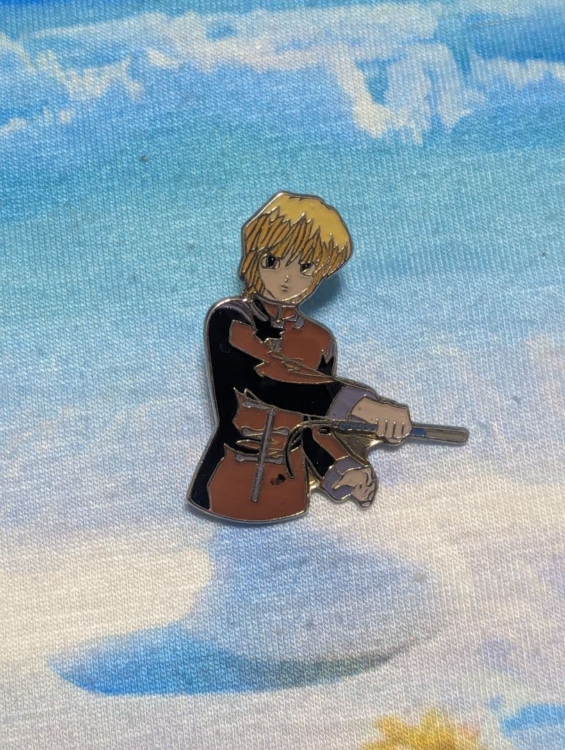 ハンターハンター クラピカ ピンバッジ ピンズ 平成レトロ アニメ