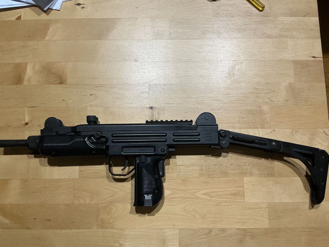 東京マルイ 電動ガン　UZI ウージー SMG マウントカスタム　ジャンク扱い