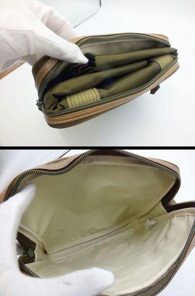 [2689]　＊Dunhill　ダンヒル＊　ナイロンバック　旅行バック　携帯用