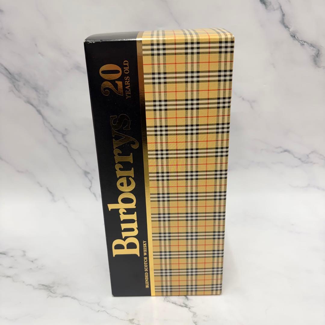 希少　レア古酒　Burberrys バーバリースコッチウイスキー20年700ml