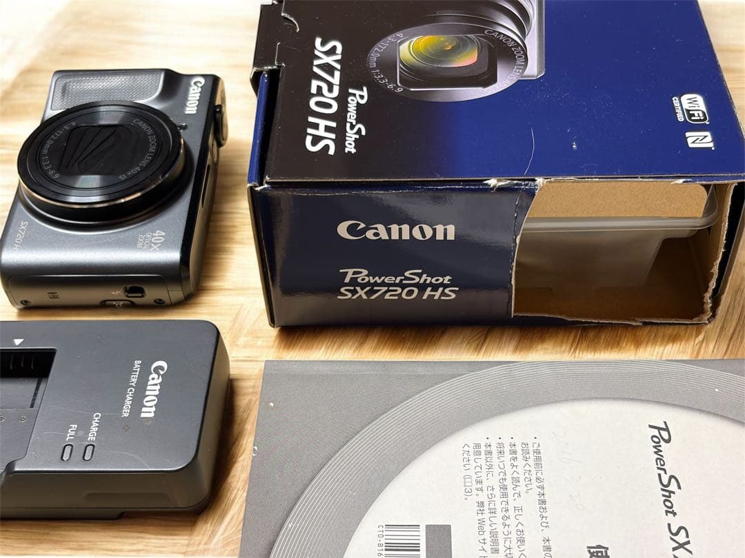 Canon PowerShot SX720 HS ブラック 美品