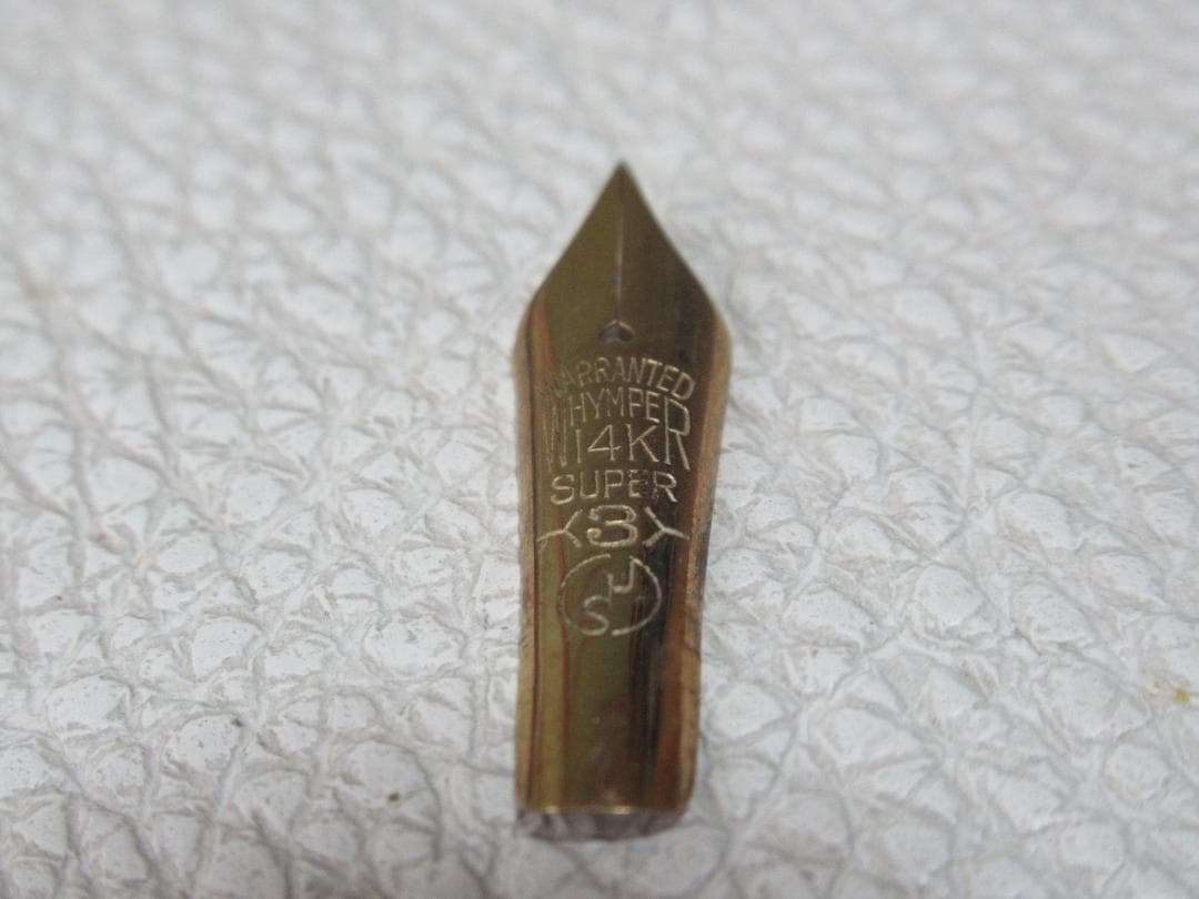 希少 美品 1950年代◆ウインパー万年筆 ペン先14金/14KT 重さ0.4g