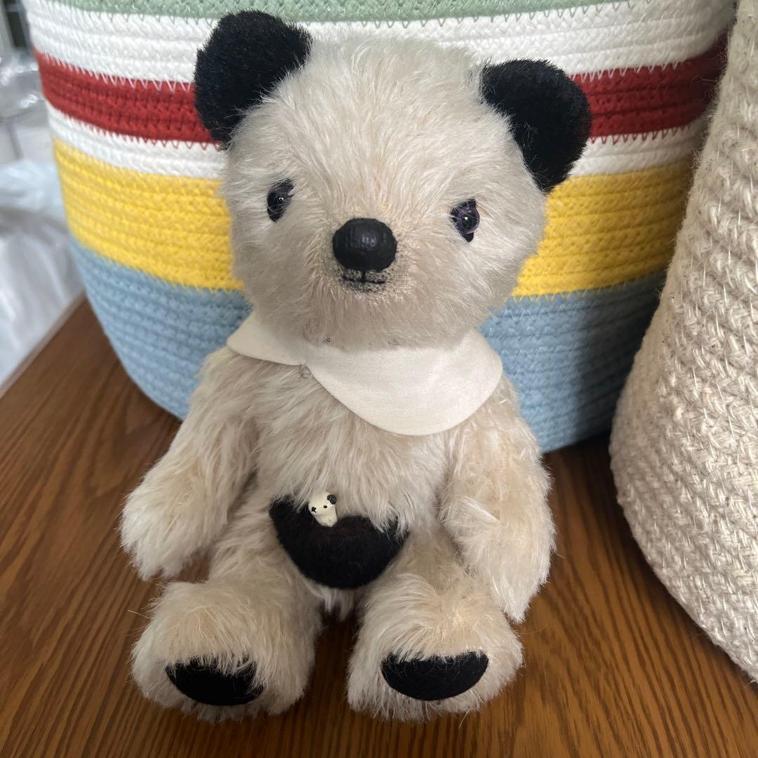 藤森ちかこ　作家　ぬいぐるみ　クマ　美品