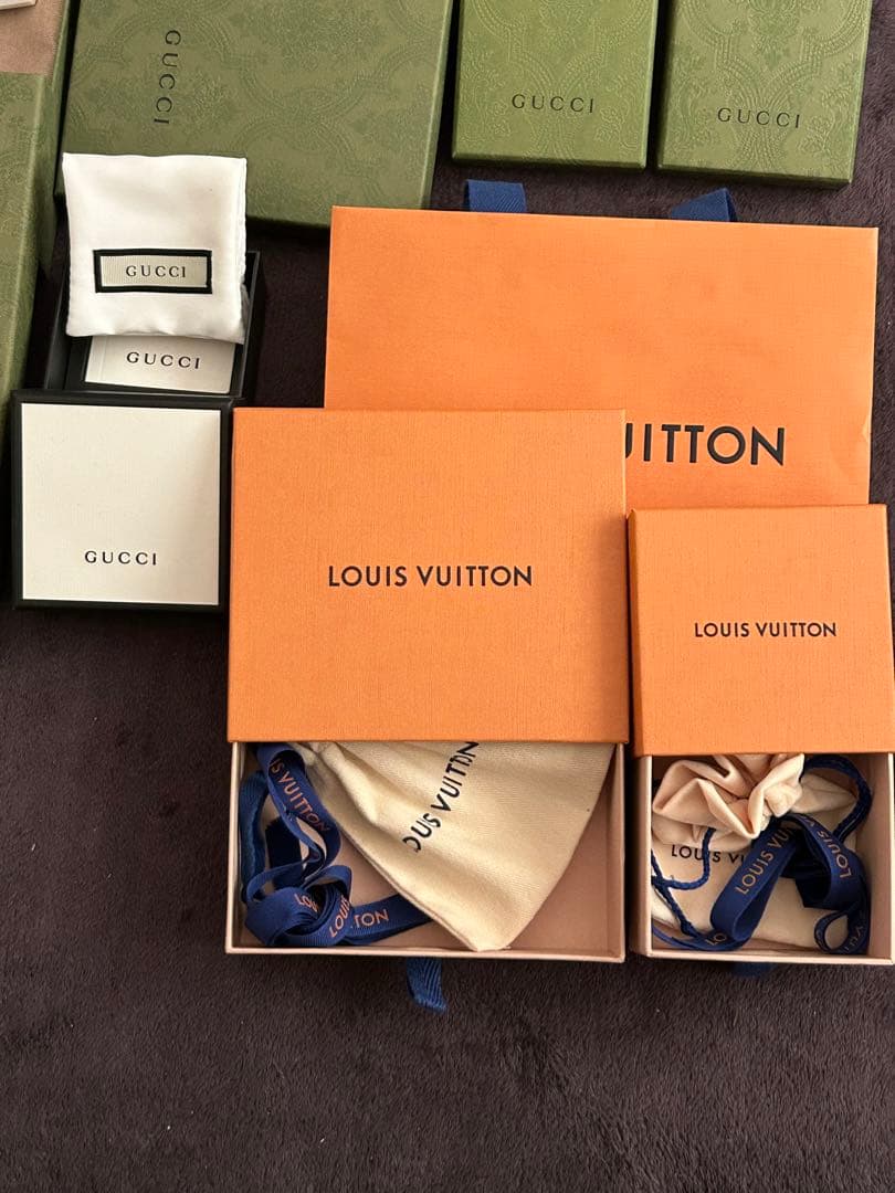 GUCCI・LOUIS VUITTON ギフト箱セット　空箱