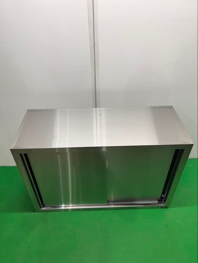 ☆工場整備品☆吊り戸棚 幅900 ステンレス　美品　業務用