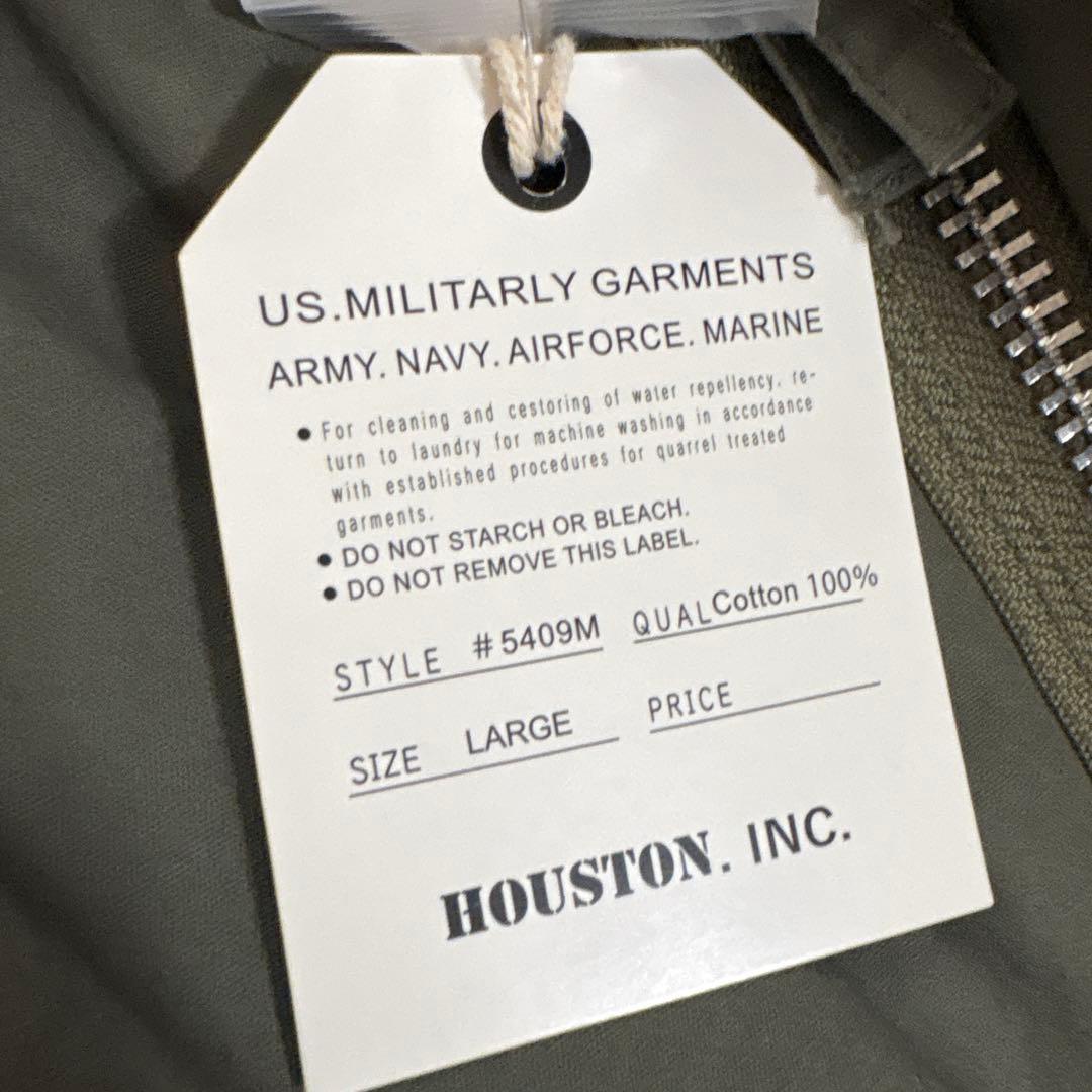 新品未使用タグ付き！！ HOUSTON モッズコート