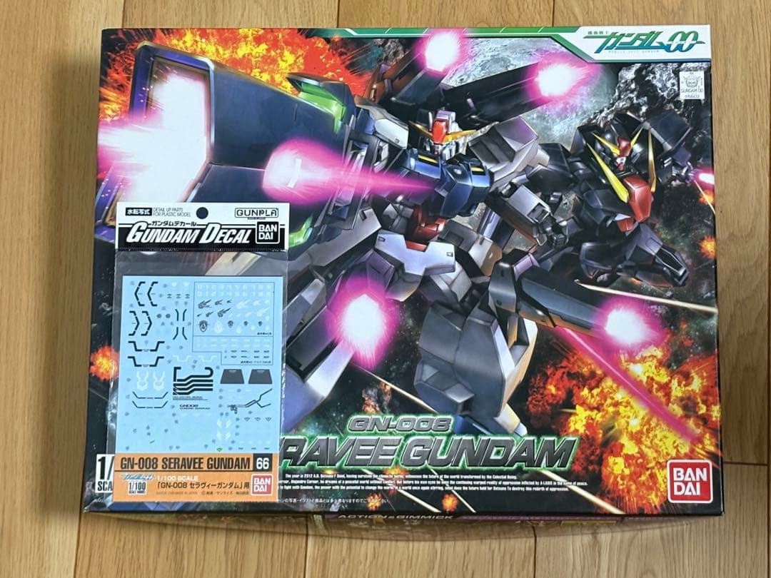 1/100 GN-008 セラヴィーガンダム デカールセット