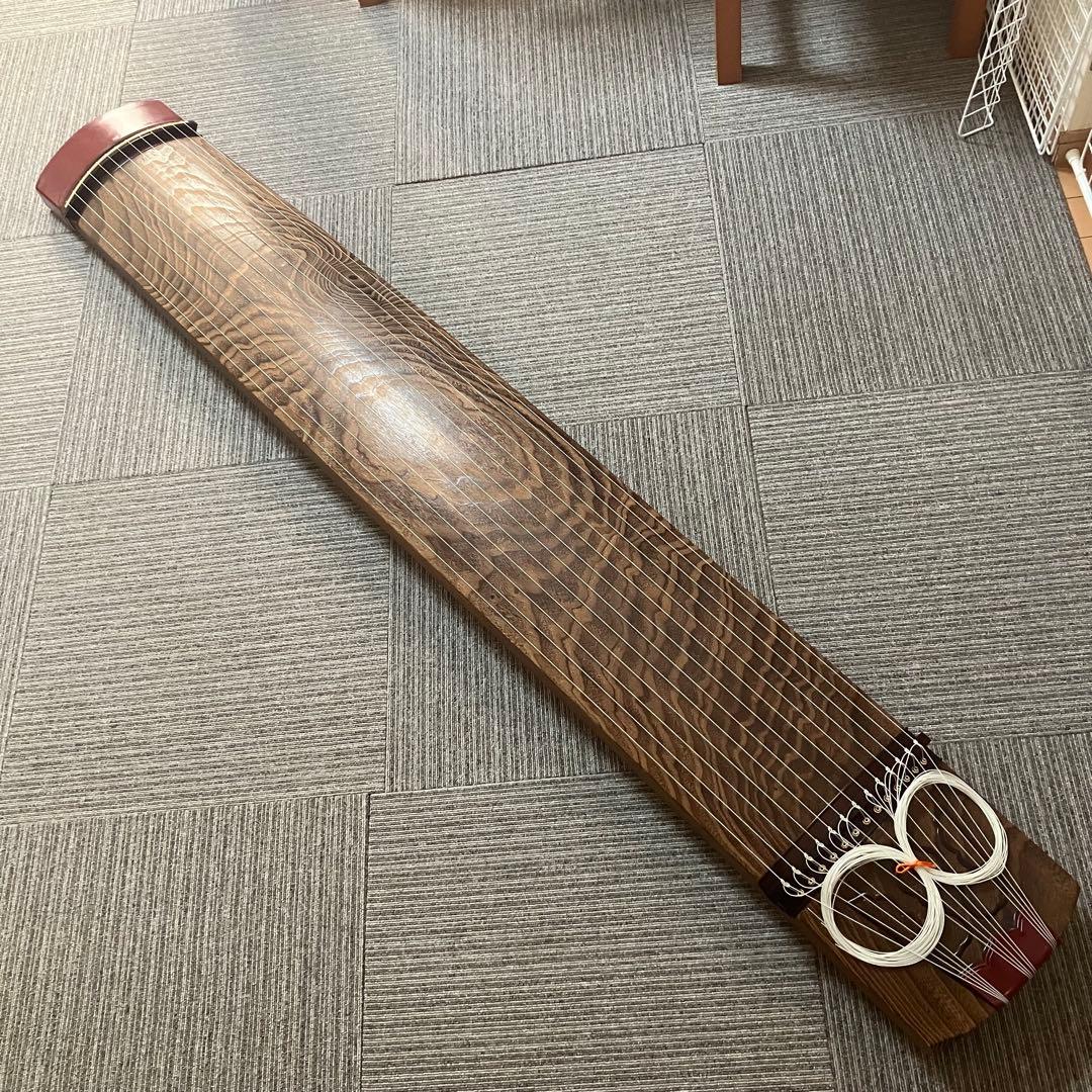 高級　琴 箏 13弦 くり甲 綾杉彫り　おまけ多数