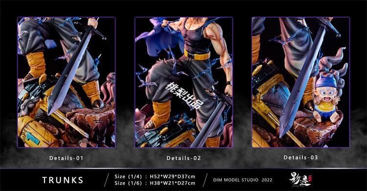 新品未開封『ドラコンボール』 　未来トランクス　 ガレージキット スタチュー