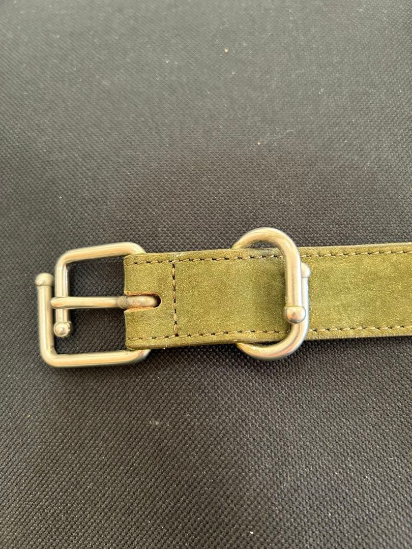 ⭐️イッセイミヤケ若草色ベルト未着用極美品⭐️