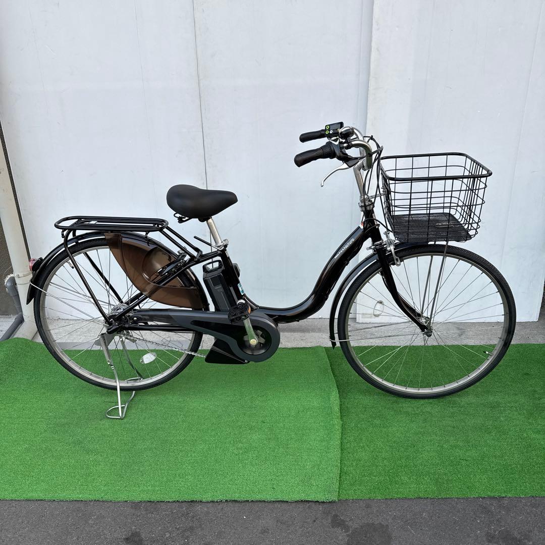 YAMAHAヤマハ電動アシスト自転車26インチ バッテリー12.3Ah ブラック