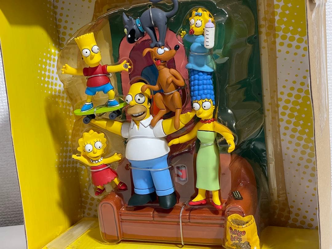マクファーレントイズ シンプソンズ　カウチギャグ フィギュア ボックスセット
