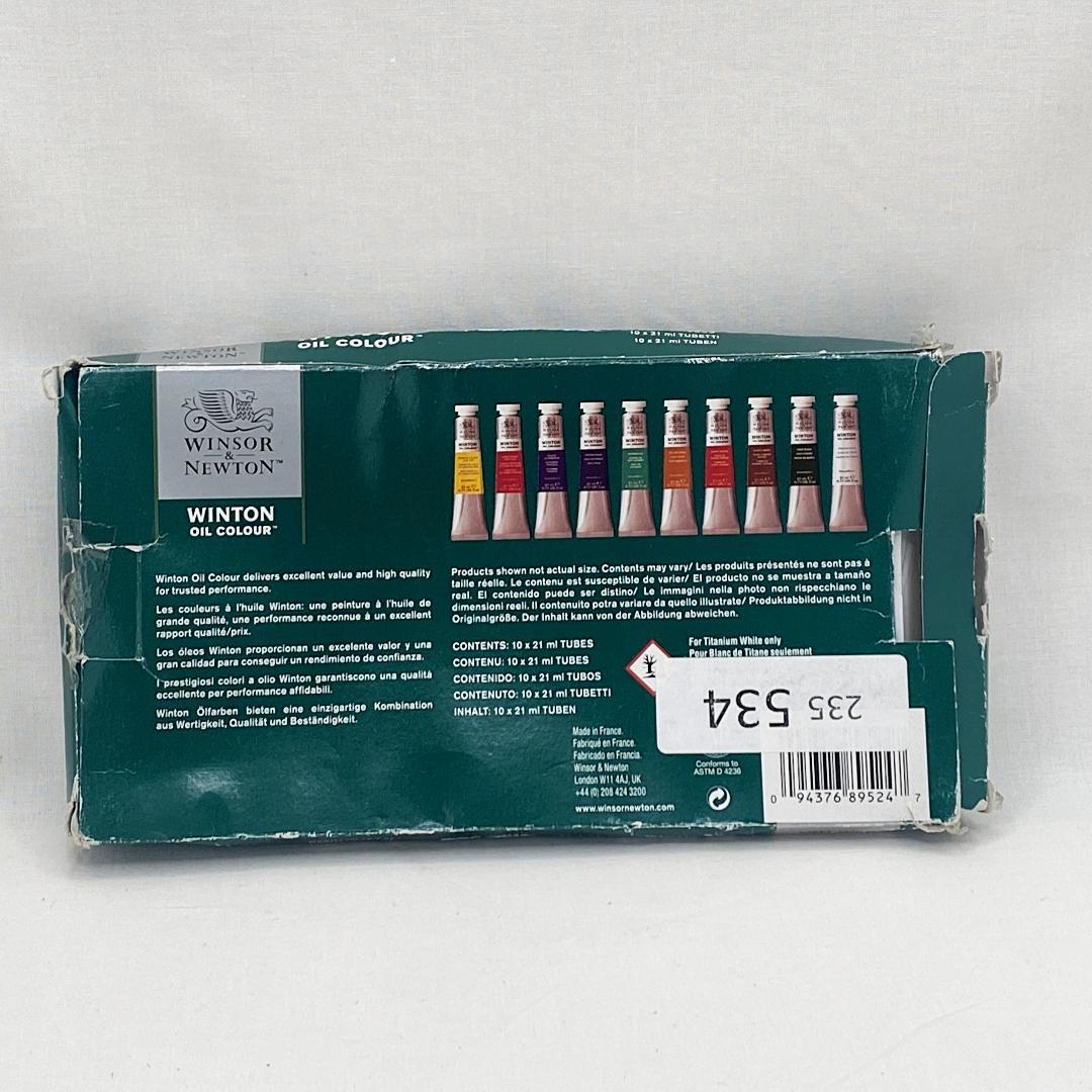 【未使用】Winsor & Newton ウィントン 21mlオイルカラー10本