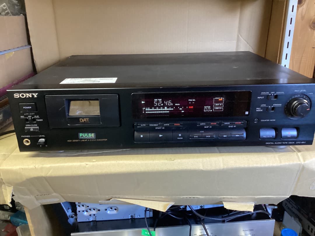 SONY PULSE DATデッキ　DTC 690 ジャンク　値下げ