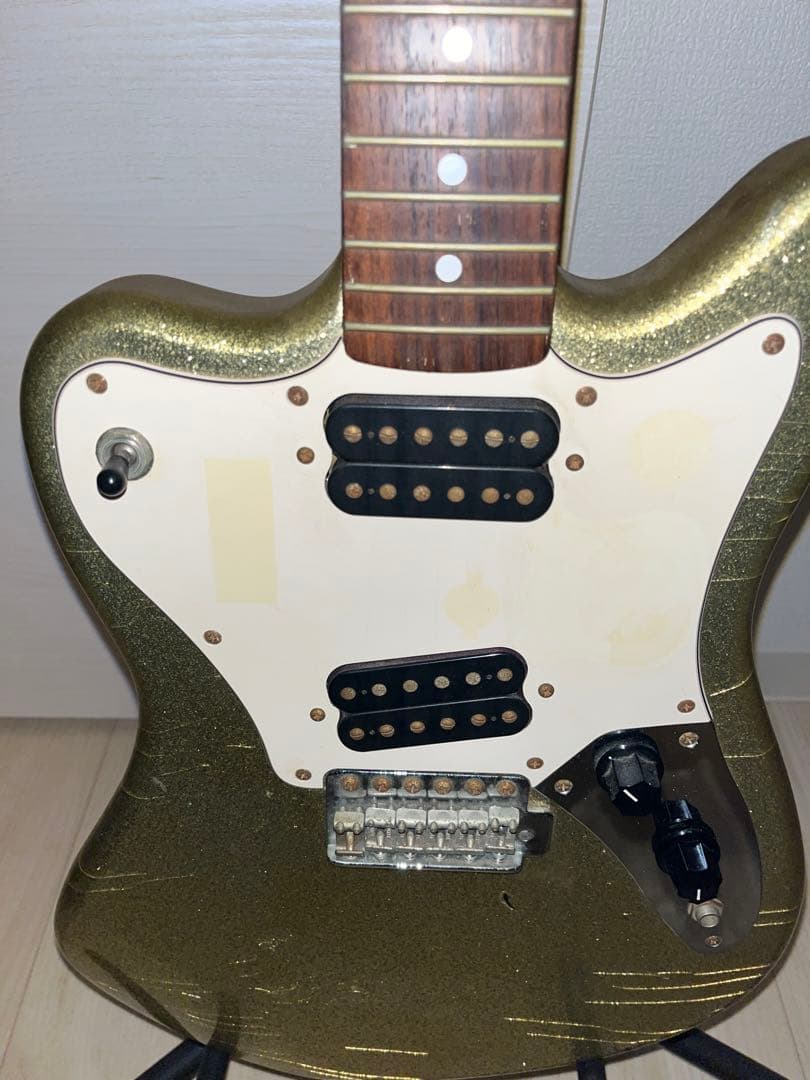 SQUIER Super-Sonic スクワイヤー スーパーソニック シルバー