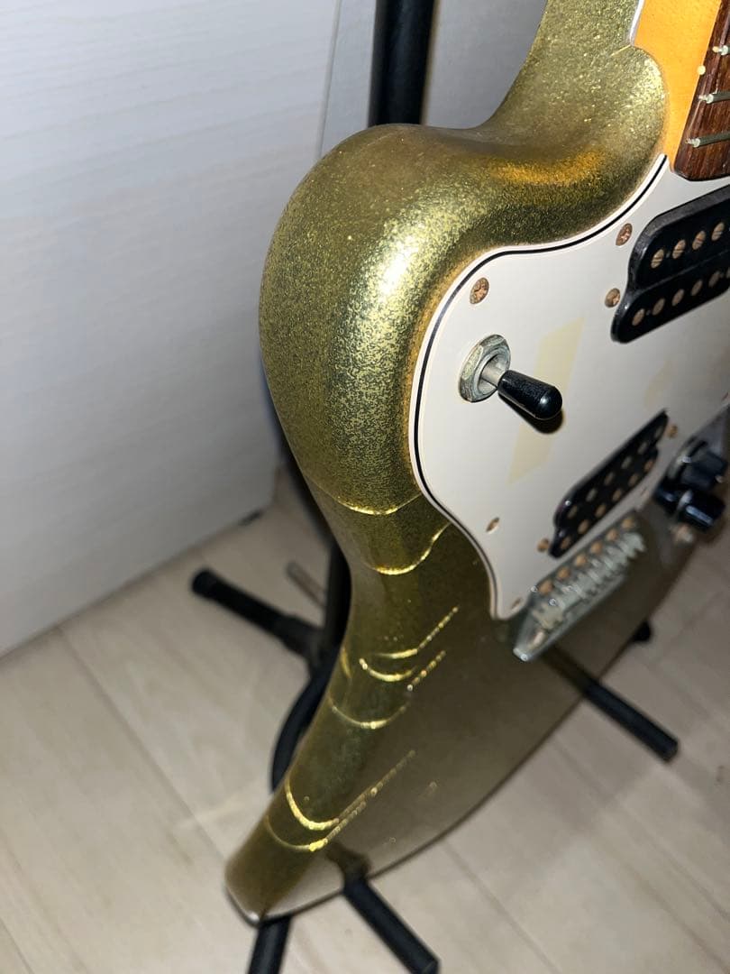 SQUIER Super-Sonic スクワイヤー スーパーソニック シルバー