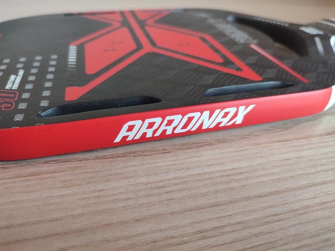 USAP承認 ARRONAX ピックルボールパドル 3Kカーボン T1 赤
