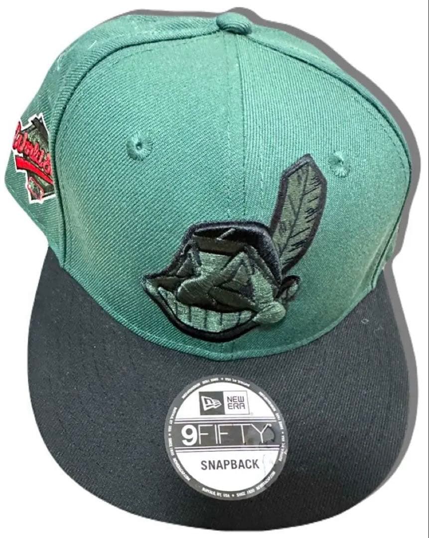 dead stock 美品　ニューエラ インディアンス ワフー曹長9FIFTY