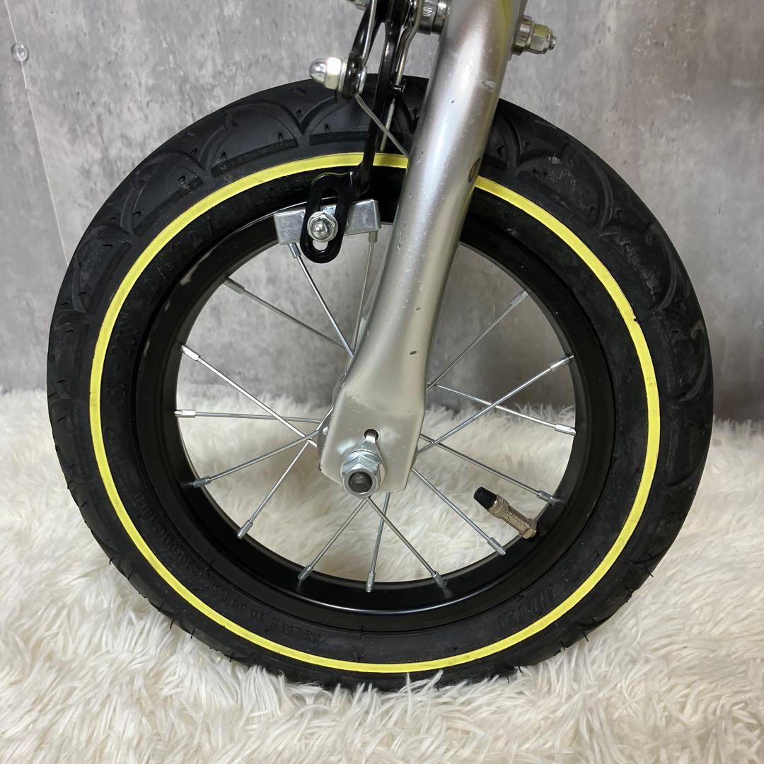 【極美品】へんしんバイク 12インチ イエロー　黄色