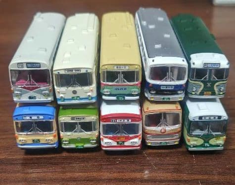 バスコレクション まとめ売り 月刊バスコレクション 無塗装 バスコレ