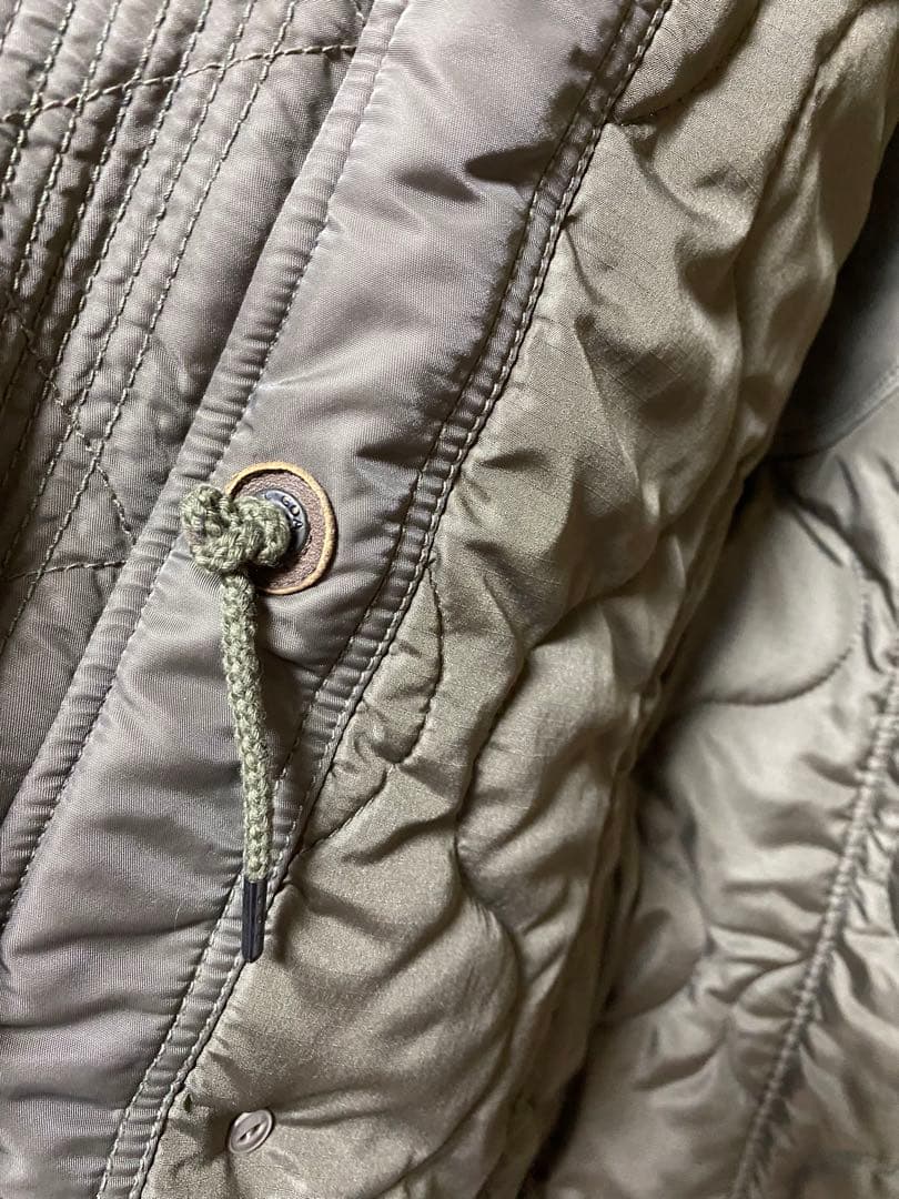 ⭐️未使用⭐️goaゴアリアルファー付きミリタリーモッズコートカーキライナーy2k