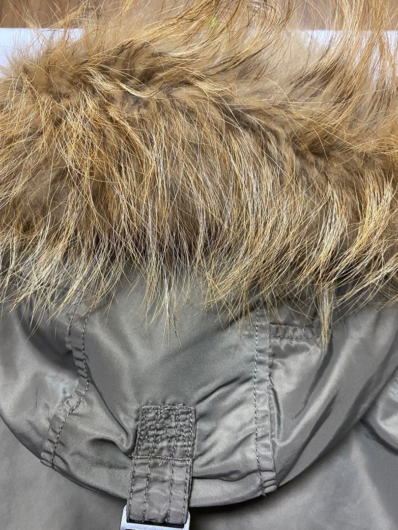 ⭐️未使用⭐️goaゴアリアルファー付きミリタリーモッズコートカーキライナーy2k