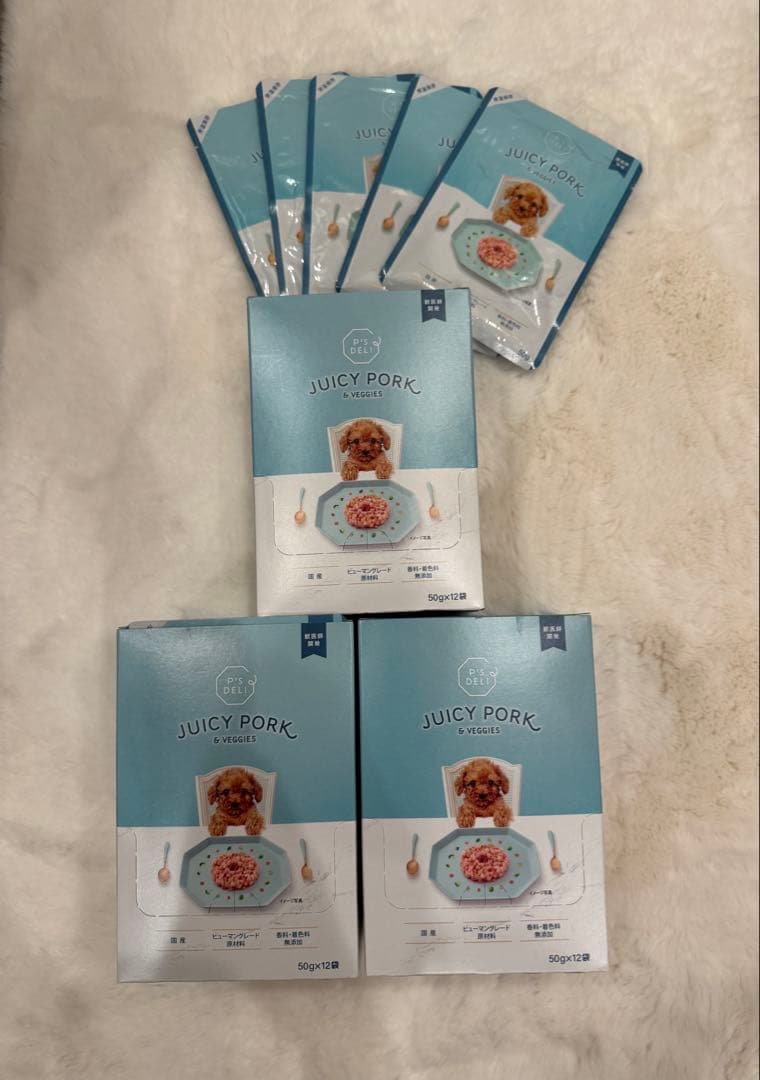 P's Deli JUICY PORK ジューシーポーク　41袋　犬
