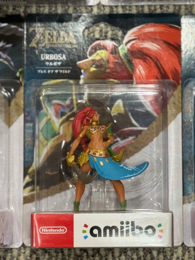 【ゼルダamiibo】フィギュア 8体セット【ブレスオブザワイルド】