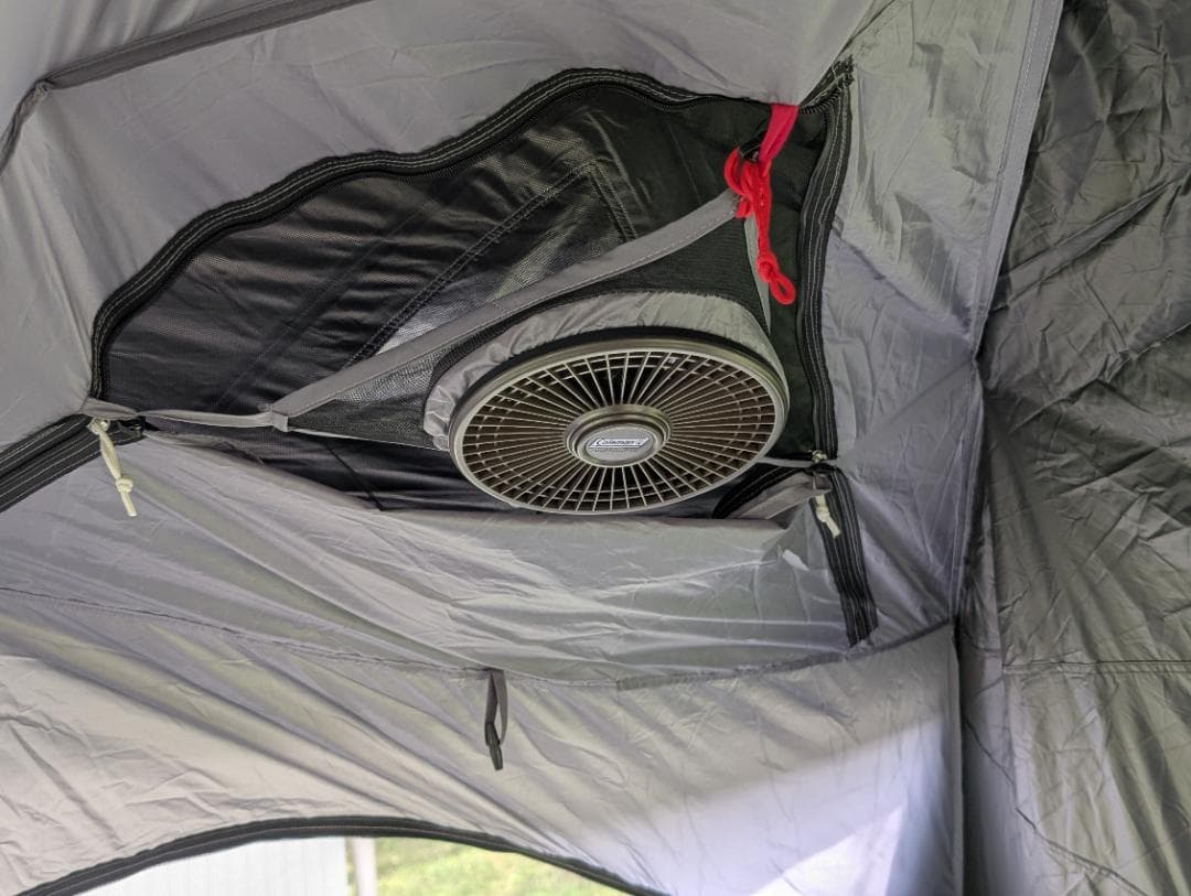 タフスクリーン2ルームハウスLDX+ リバーシブルファンベンチレーション