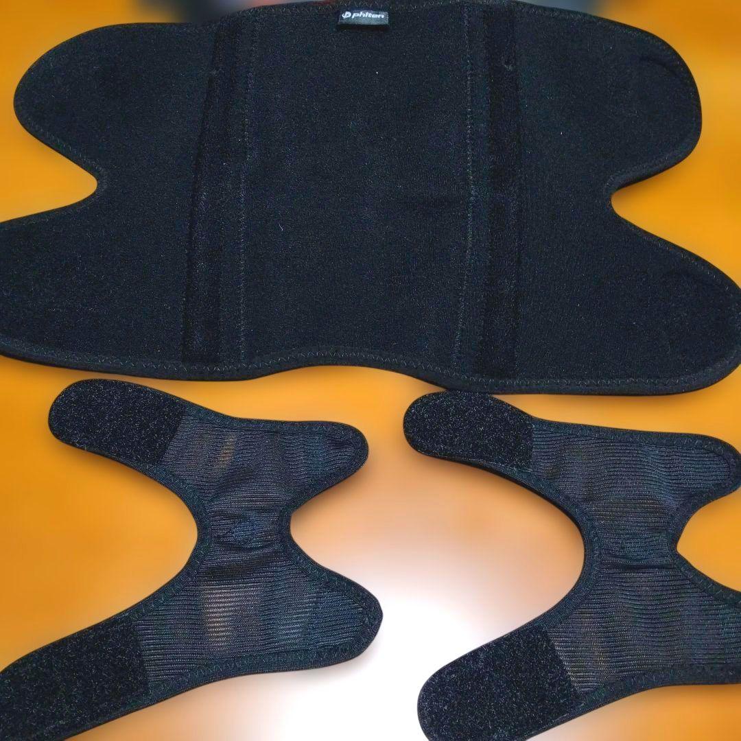 即日発送♥ファイテンphiten ♥フィットタイプ 膝強力固定サポーターLサイズ