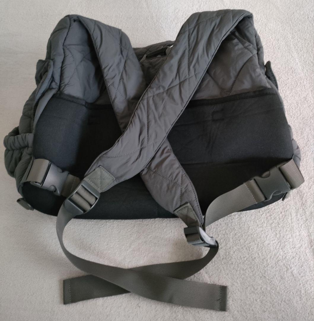 moncheri モンシェリ キルティング リュック キャリー グレー